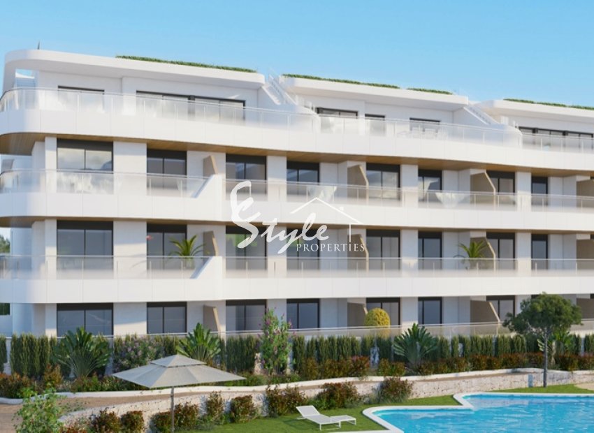 For sale new apartment with sea view in Playa Flamenca, Orihuela Costa, Costa Blanca, Spain ON1229