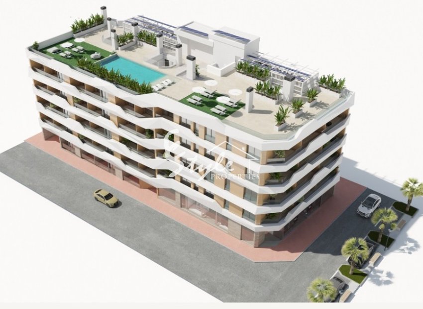 For sale new apartments in Guardamar del Segura, Costa Blanca. ON1842