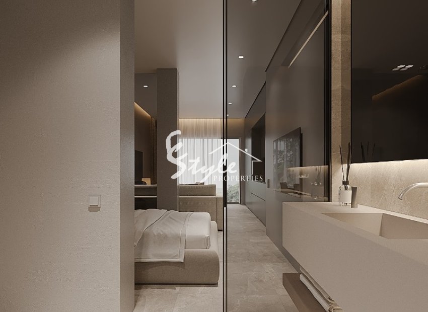 For sale new build apartments 250 m from the sea in Torrevieja, Costa Blanca, Spain. ON1210