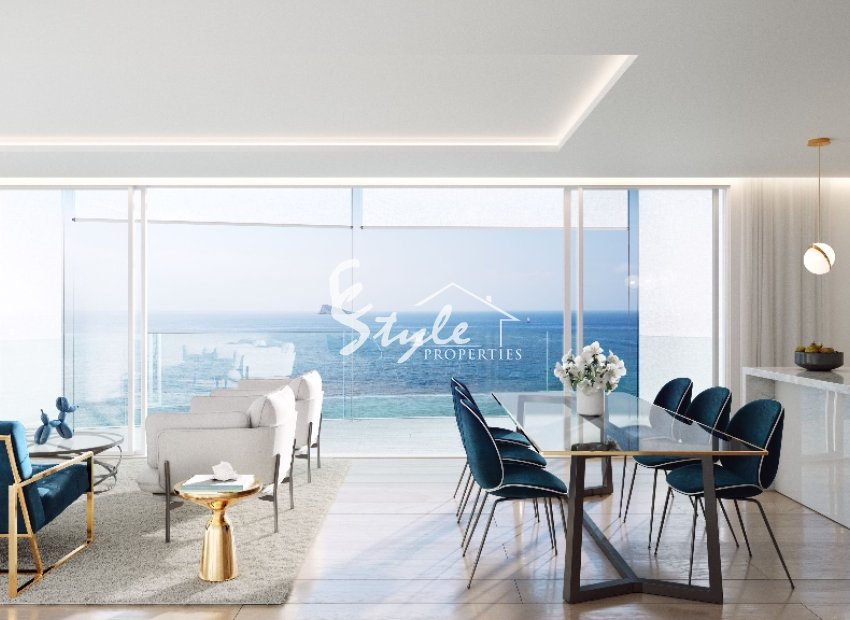 For sale new build apartments first line  In Benidorm  Costa Blanca, Spain. ID 966