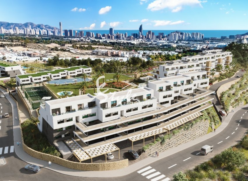 For sale new build apartments in Finestrat, Alicante, Costa Blanca, Spain.ON1558_3