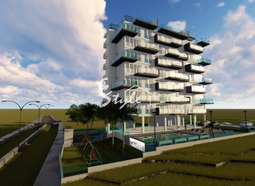 For sale new build apartments in Finestrat, Alicante, Costa Blanca, Spain.ON1837