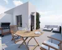 For sale new build semi detached  beach side house in Costa Blanca, San Javier, Spain ON014