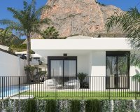 For sale new house with private pool in Polop , Benidorm, Costa Blanca , Spain ON990