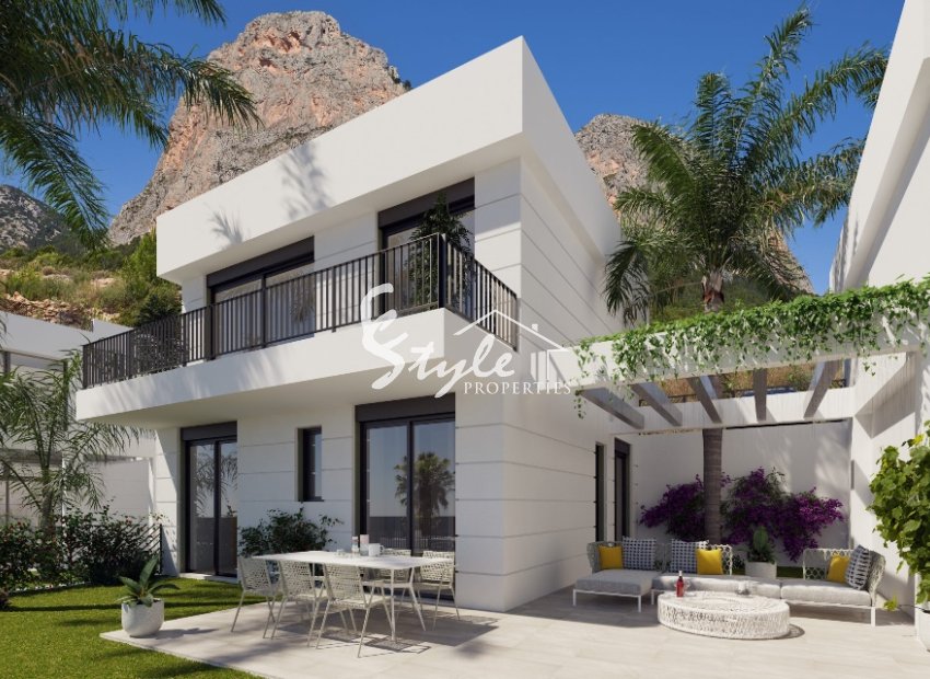 For sale new house with private pool in Polop , Benidorm, Costa Blanca , Spain ON992