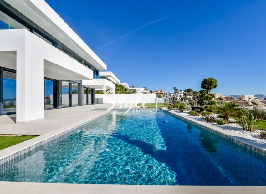 For sale new luxury villa with sea views in Finestrat, Costa Blanca, Spain. ON1778