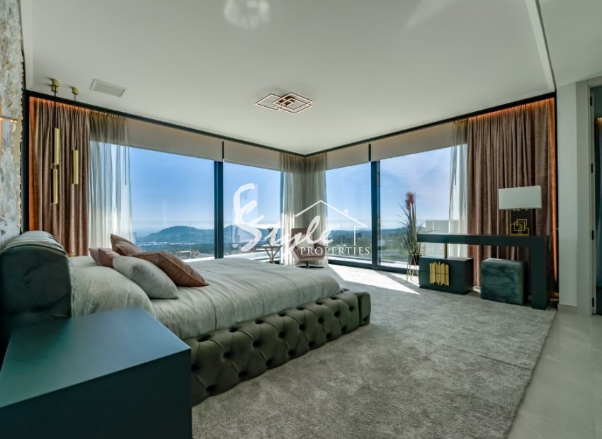 For sale new luxury villa with sea views in Finestrat, Costa Blanca, Spain. ON1778