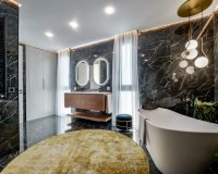 For sale new luxury villa with sea views in Finestrat, Costa Blanca, Spain. ON1778