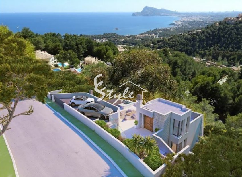 For sale new villa in Altea , Altea hills, Costa Blanca, Spain.ON1119