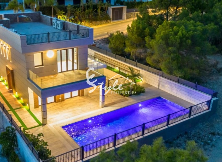 For sale new villa in Finestrat, Costa Blanca, Spain ON1811