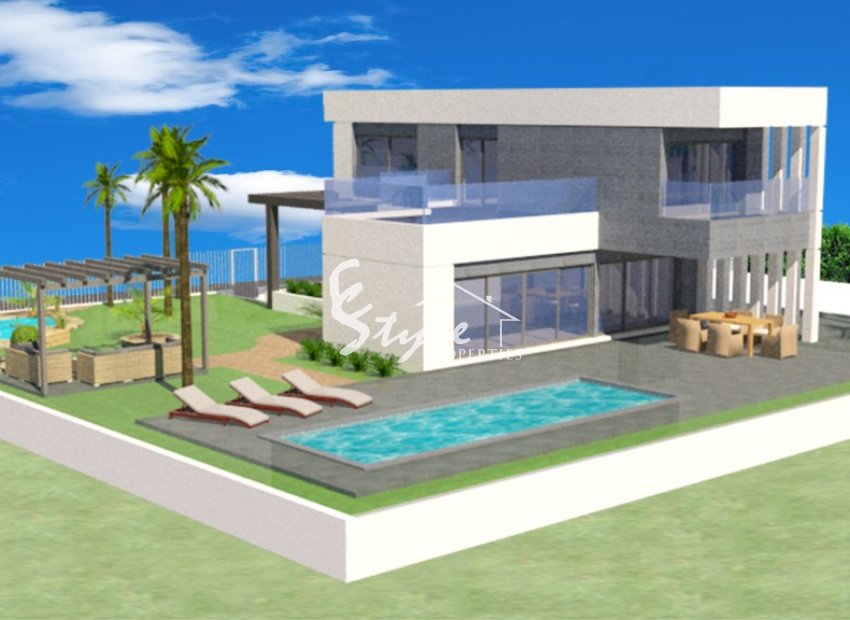 For sale new villa in Polop (close to Benidorm), Costa Blanca, Spain ON1604