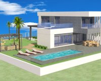 For sale new villa in Polop (close to Benidorm), Costa Blanca, Spain ON1604