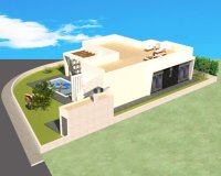 For sale new villa in Polop (close to Benidorm), Costa Blanca, Spain ON1605
