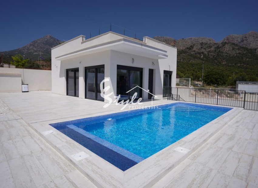 For sale new villa in Polop (close to Benidorm), Costa Blanca, Spain ON1606
