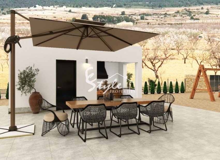 For sale new villas in Pinoso (Alicante), Costa Blanca, Spain ON1822