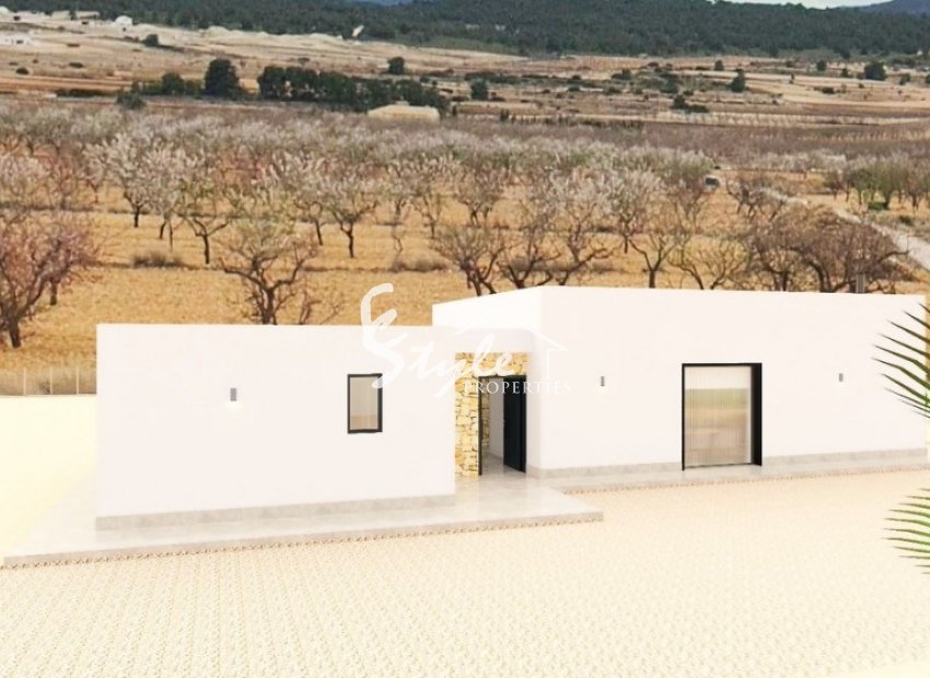 For sale new villas in Pinoso (Alicante), Costa Blanca, Spain ON1822