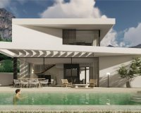 For sale new villas in Polop, Costa Blanca, Spain ON1800