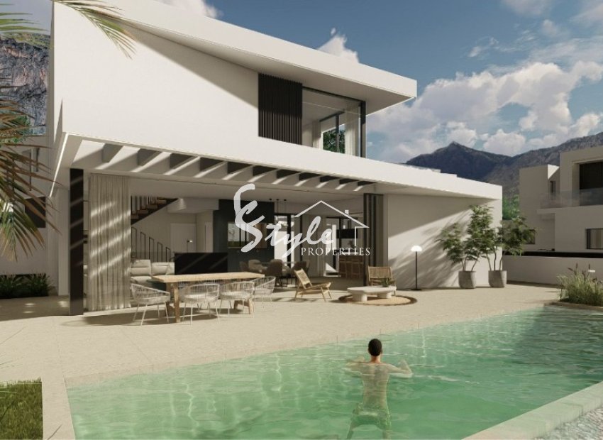 For sale new villas in Polop, Costa Blanca, Spain ON1800