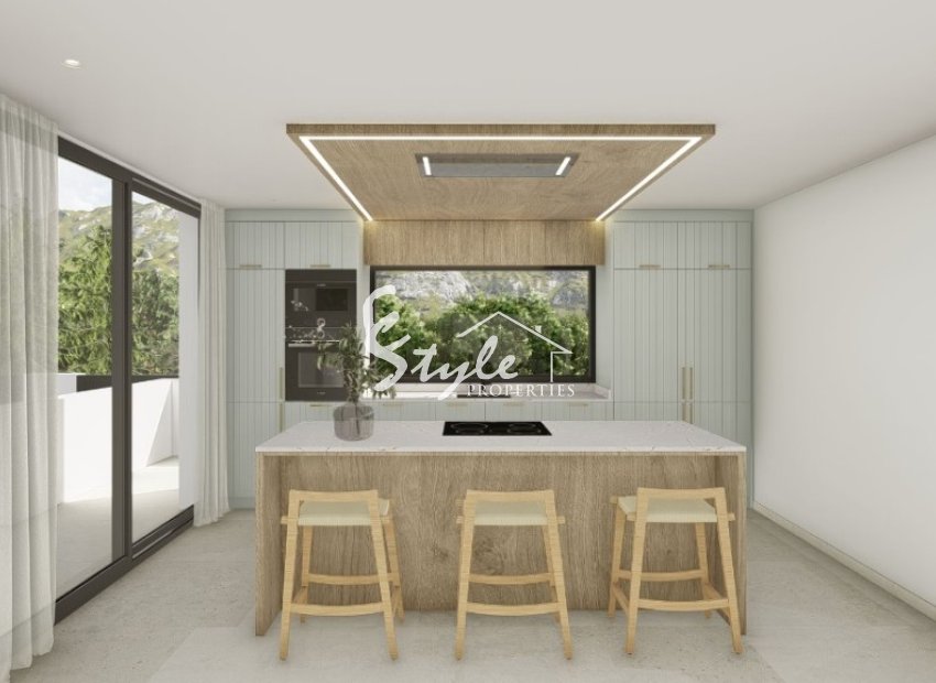 For sale new villas in Polop, Costa Blanca, Spain ON1800