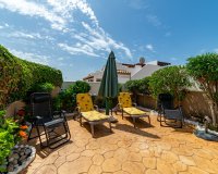 For sale top floor apartment with private garden in La Cinuelica, Punta Prima, Orihuela Costa. ID1940