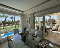 For sale villa in front of golf courses in Las Ramblas, Orihuela Costa, Spain. ID1440