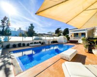 For sale villa with private pool few steps from the beach in La Mata, Costa Blanca,Spain. ID1718