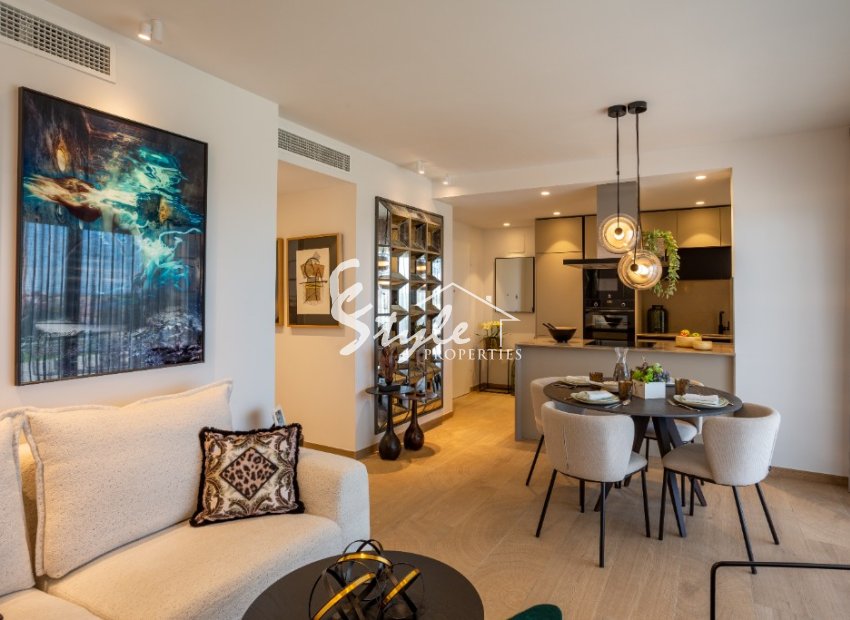 Ground floor apartments in Algorfa, Alicante, Costa Blanca, Spain.ON1234