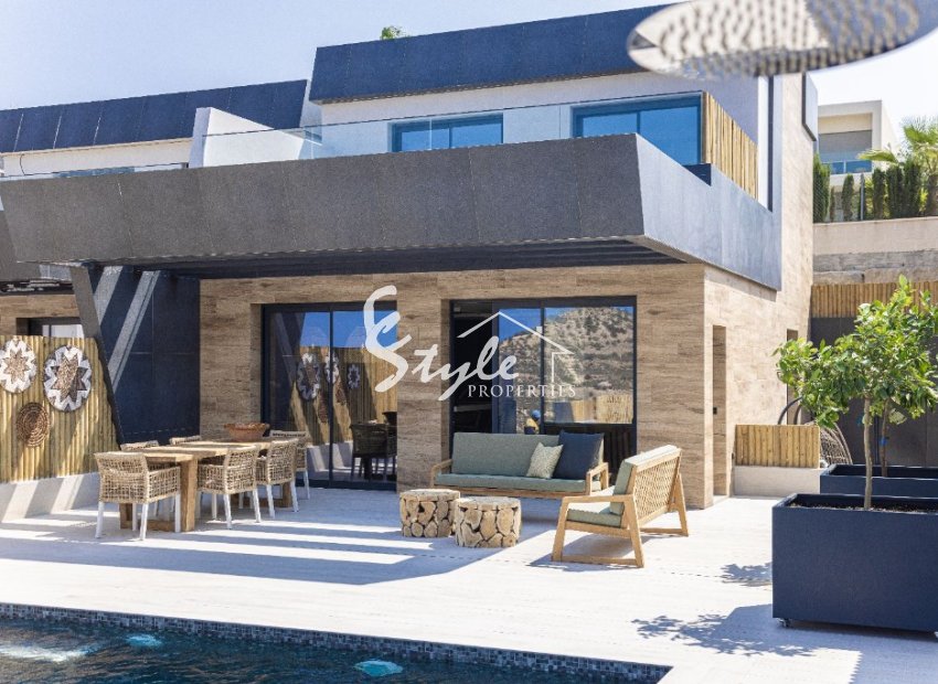 Key ready new build semi-detached villa for sale in Rojales, Costa Blanca, Spain. ON1764