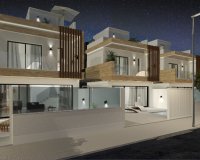 Key ready new build  villas for sale in San Pedro del Pinatar, Murcia, Spain. ON1532