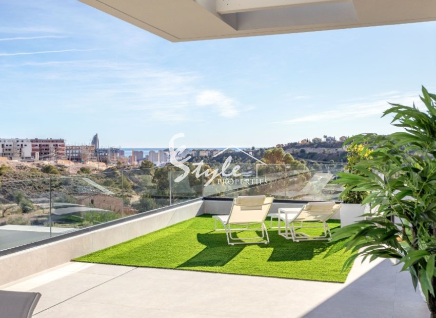 Luxury apartments for sale in the new complex in Finestrat, Costa Blanca, Spain. ON1743