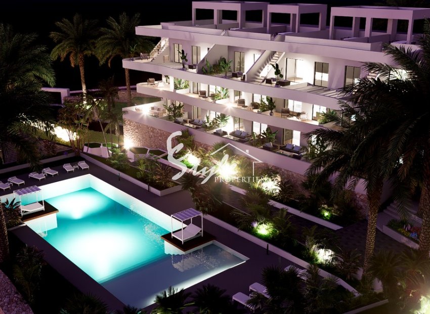 Luxury apartments for sale in the new complex in Finestrat, Costa Blanca, Spain. ON1845