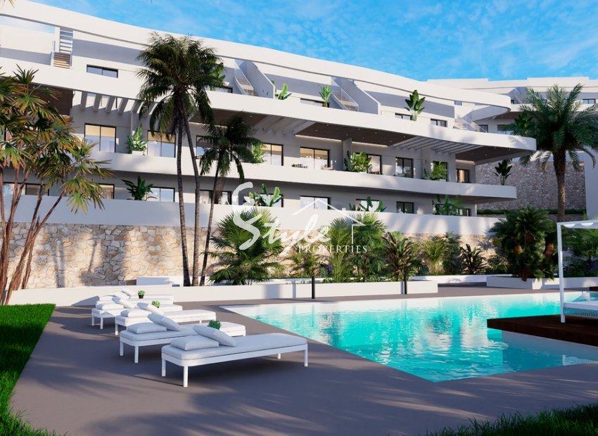Luxury apartments for sale in the new complex in Finestrat, Costa Blanca, Spain. ON1845