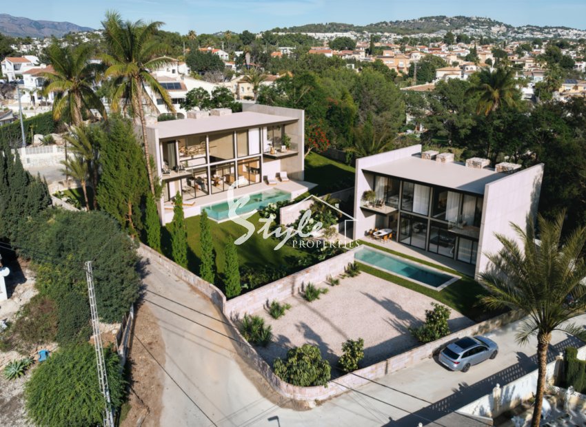 Luxury New Build Villas for Sale in Calpe | Private Pool, Garden & Views of Peñón de Ifach. Costa Blanca, Spain. ID 1227