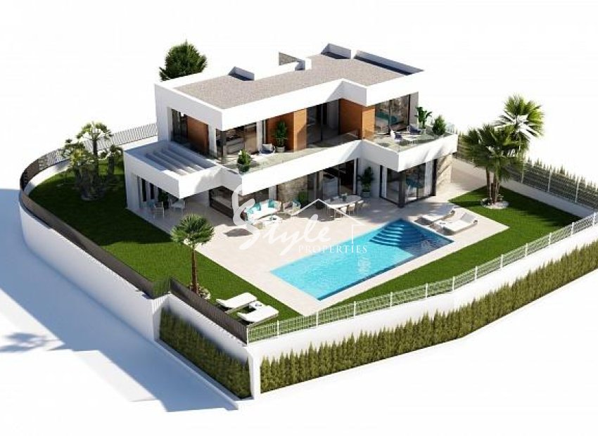 на продажу вилла класса люкс с видом на море в Бенидорме, Коста Бланка