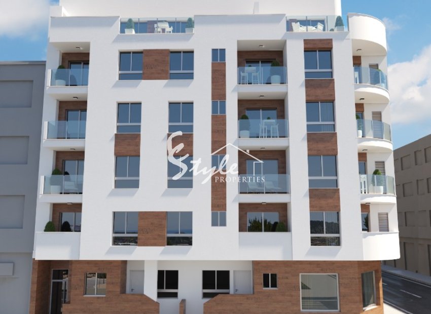New apartments for sale in the center of Torrevieja, Costa Blanca, Spain. ON1624