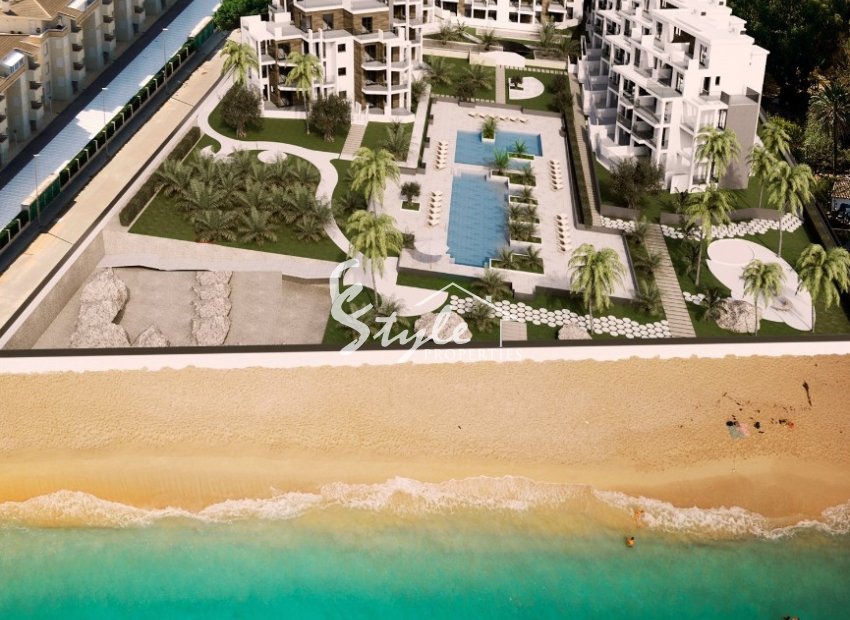 New apartments for sale on the first line of the sea in Denia, Alicante, Costa Blanca. ON1819