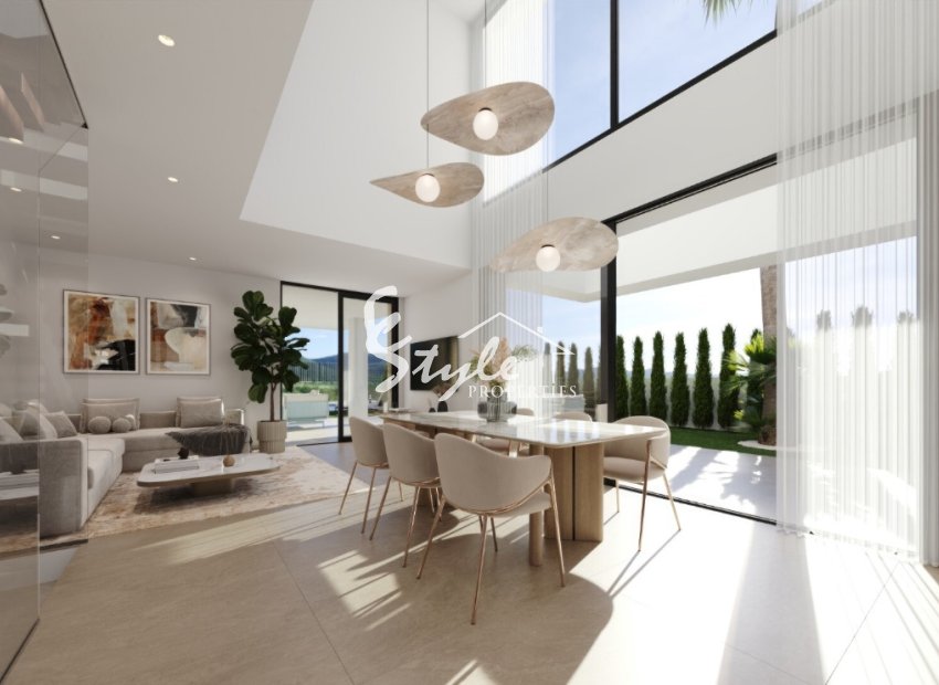 New build   3-4 bedrooms villa  for sale with sea view in Benidorm, Alicante,Costa Blanca, Spain.ON639_4