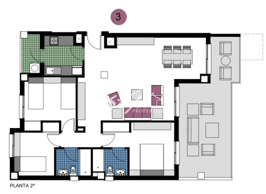 New build - Apartament  - Mil Palmeras