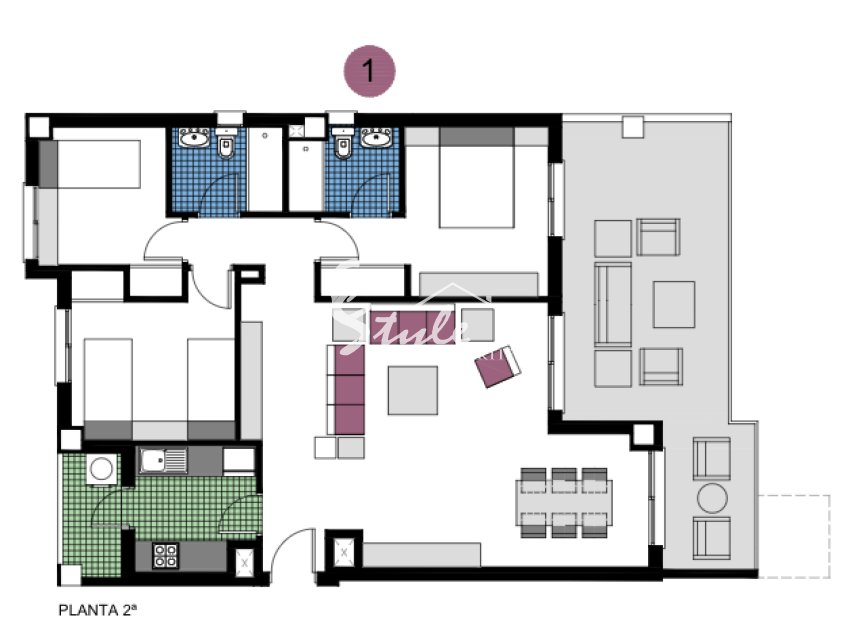 New build - Apartment - Mil Palmeras