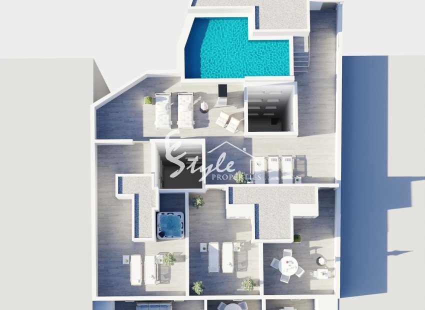 New build - Apartment Penthouse - Torrevieja