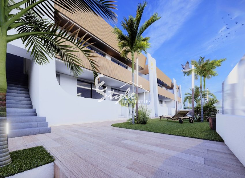 New build apartments close to the beach in San Pedro del Pinatar, Costa Balnca, Spain. ON1549