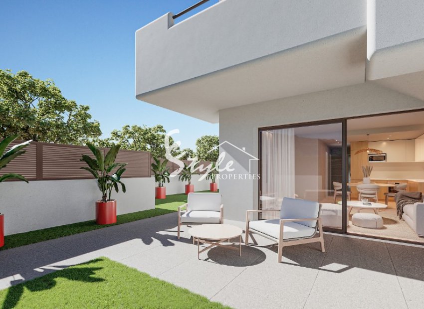 New build apartments close to the beach in San Pedro del Pinatar, Costa Balnca, Spain. ON1670_3