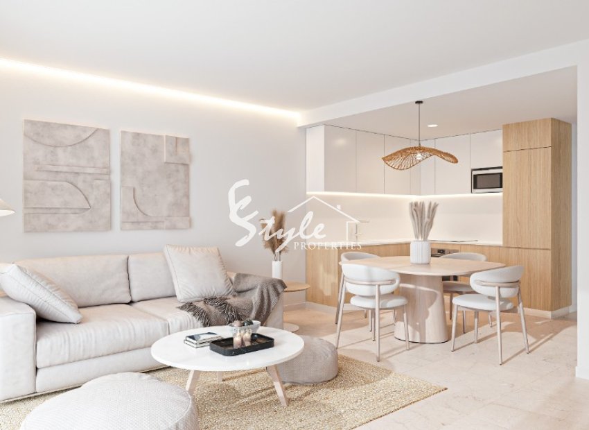 New build apartments close to the beach in San Pedro del Pinatar, Costa Balnca, Spain. ON1670_3