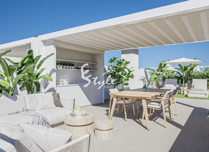 New build apartments close to the beach in San Pedro del Pinatar, Costa Balnca, Spain. ON1670_3