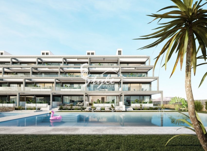 New build apartments for sale close to the beach in Cartagena, Murcia.ON1591