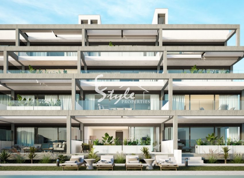 New build apartments for sale close to the beach in Cartagena, Murcia.ON1591