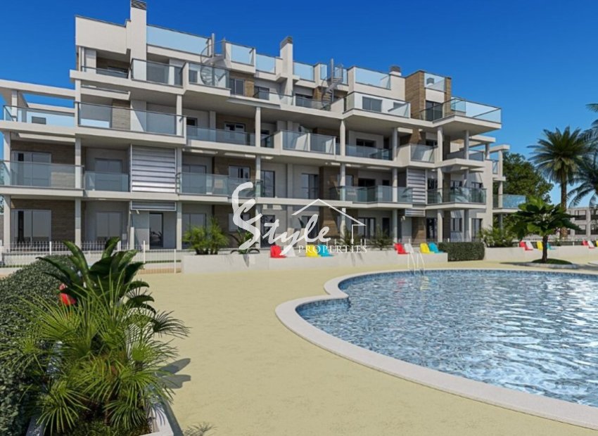 New build apartments for sale in Denia, Costa Blanca, Spain.ON1835