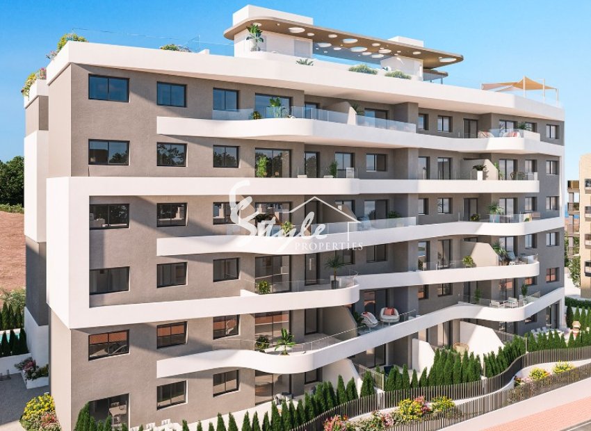 New build apartments for sale in Punta Prima, Costa Blanca, Spain.ON1520_3
