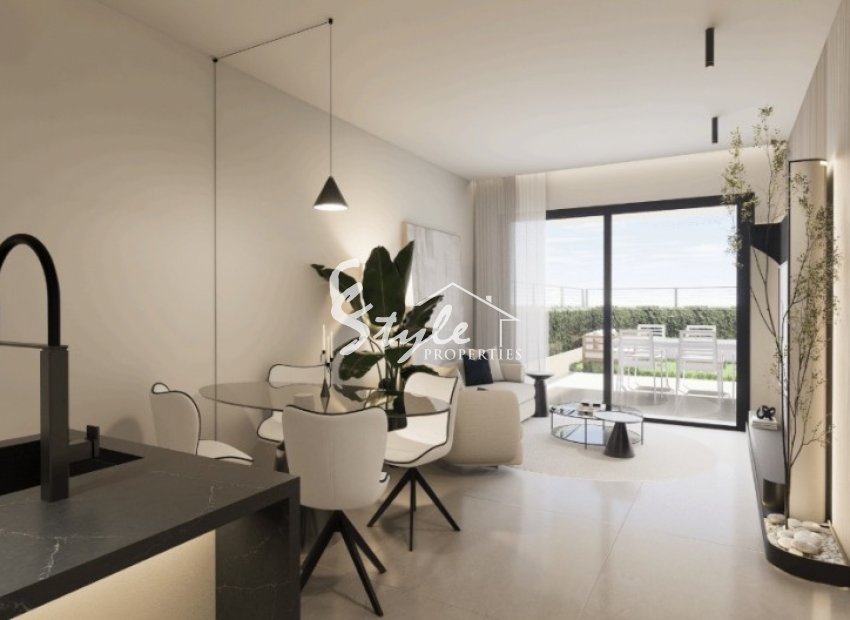 New build apartments for sale in San Miguel de Salinas, Costa Blanca, Spain. ON1881