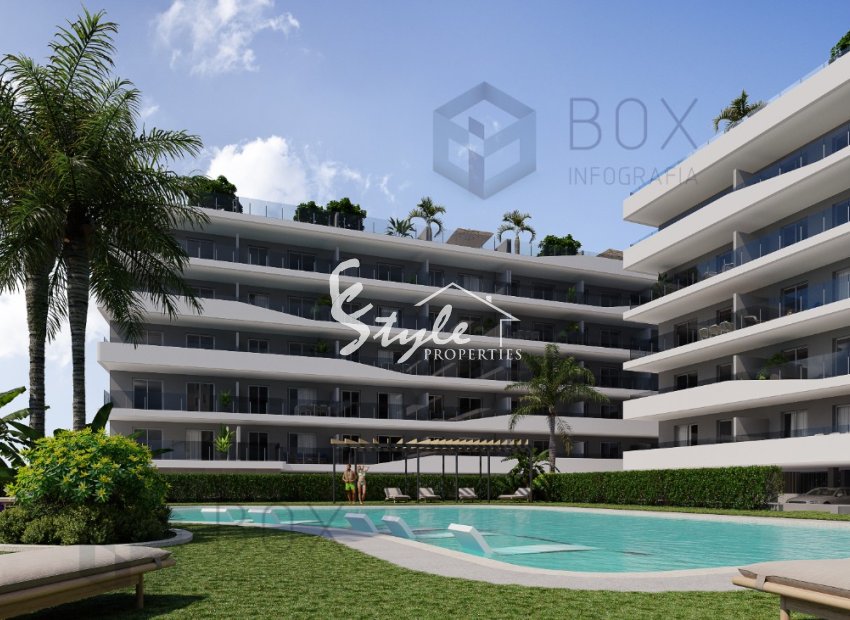 New build apartments for sale in Santa Pola, Costa Blanca, Spain. ON1623